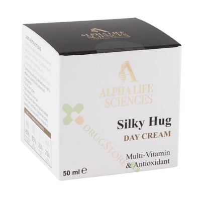ДНЕВЕН АНТИ ЕЙДЖ КРЕМ 50 мл / ALPHA LIFE SCIENCES SILKY HUG ANTI-AGEING DAY CREAM 