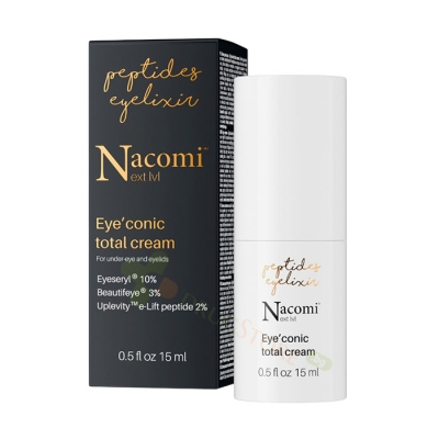 КРЕМ ЗА ОКОЛООЧНИЯ КОНТУР 15 мл / NACOMI NEXT LEVEL EYE'CONIC TOTAL CREAM 