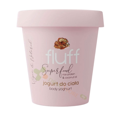 ДЪЛБОКО ПОДХРАНВАЩ ЙОГУРТ ЗА ТЯЛО С ОРИЗОВ ПРОТЕИН-ШОКОЛАД 180 мл / FLUFF BODY JOGHURT WITH RICE PROTEIN-CHOCOLATE 