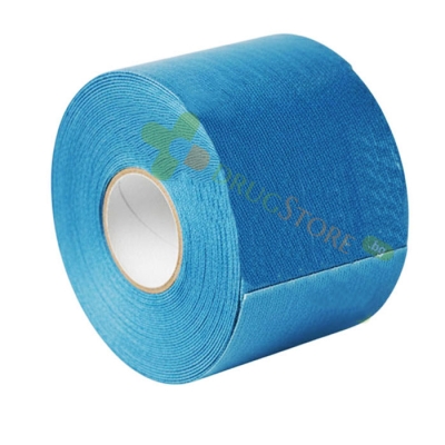 КИНЕЗИО ЛЕНТА СИНЯ 5 см/5 м / NANJING 3H MEDICAL KINESIO TAPE BLUE 5 cm/5 m 