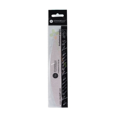 СТАНДЕЛИ ПРОФЕСИОНАЛНА ПИЛА ЗА НОКТИ ЗЕБРА 100/180 модел 0780611 / STANDELLI PROFESSIONAL NAIL FILE ZEBRA 100/180 model 0780611