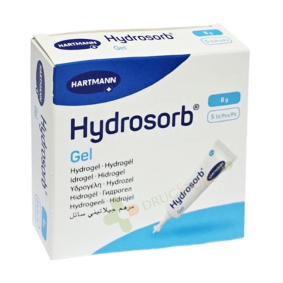 ХАРТМАН ХИДРОСОРБ гел туба 8 г 5 броя / HARTMANN HYDRASORB GEL