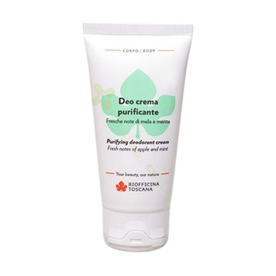 ДЕО КРЕМ ПРОТИВ ИЗПОТЯВАНЕ 50 мл / BIOFFICINA TOSCANA PURIFYING DEODORANT CREAM 