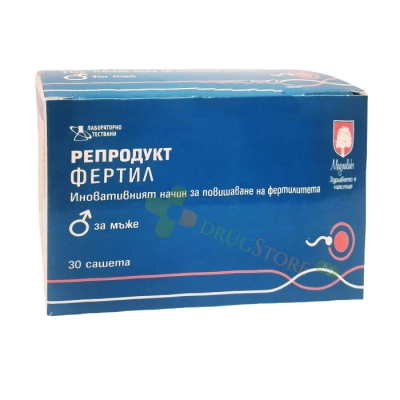 МАГНАЛАБС РЕПРОДУКТ ФЕРТИЛ ЗА МЪЖЕ саше 30 броя / MAGNALABS REPRODUCT FERTIL FOR MEN sachets 