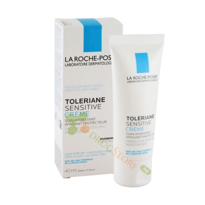 ЛА РОШ ТОЛЕРИАН СЕНЗИТИВ ОВЛАЖНЯВАЩ КРЕМ ЗА ЛИЦЕ 40 мл / LA ROCHE - POSAY TOLERIANE SENSITIVE PREBIOTIC CARE