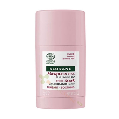 КЛОРАН УСПОКОЯВАЩА СТИК - МАСКА ЗА ЛИЦЕ С ОРГАНИЧЕН БОЖУР 25 г / KLORANE SOOTHING STICK MASK WITH ORGANIC PEONY 