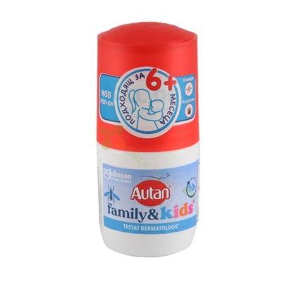 АУТАН РОЛ-ОН ФЕМИЛИ & КИДС 50 мл / AUTAN ROLL-ON FAMILY & KIDS 