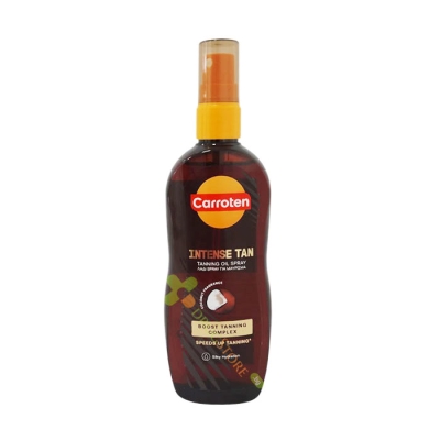 СПРЕЙ ОЛИО ЗА ИНТЕНЗИВЕН ТЕН 200 мл / CARROTEN INTENSE TAN TANNING OIL SPRAY 
