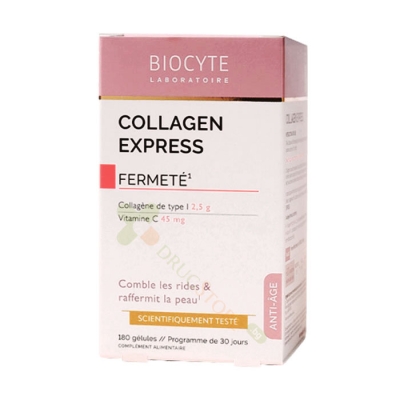 КОЛАГЕН ЕКСПРЕС + ВИТАМИН C капсули 180 броя / BIOCYTE COLLAGEN EXPRESS + VITAMIN C 