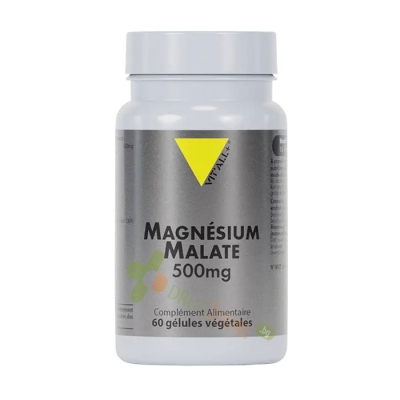 МАГНЕЗИЙ МАЛАТ капсули 60 броя / VIT`ALL+ MAGNESIUM MALATE 
