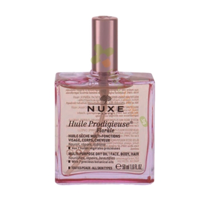 НУКС МУЛТИФИНКЦИОНАЛНО СУХО МАСЛО С ФЛОРАЛЕН АРОМАТ 50 мл / NUXE HUILE PRODIGIEUSE FLORALE MULTI-PURPOSE  FACE, BODY & HAIR DRY OIL 