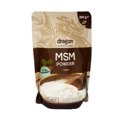 МСМ прах 200 г / DRAGON SUPERFOODS SUPERFOODS MSM powder