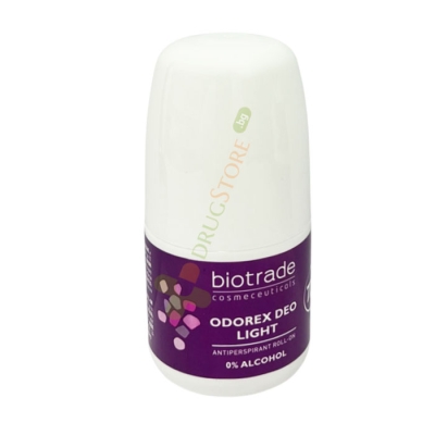 ОДОРЕКС ДЕО ЛАЙТ РОЛ ОН ПРОТИВ ИЗПОТЯВАНЕ 40 мл / BIOTRADE COSMECEUTICALS ODOREX DEO LIGHT ANTIPERSPIRANT ROLL ON 