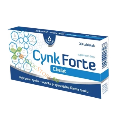 ОЛЕОФАРМ ЦИНК ФОРТЕ таблетки 15 мг 30 броя / OLEOFARMZINC FORTE 