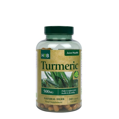 КУРКУМА капсули 500 мг. 240 броя / HOLLAND & BARRETT TURMERIC