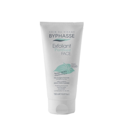 ЕКСФОЛИАНТ ЗА ЛИЦЕ ЗА КОМБИНИРАНА КЪМ МАЗНА КОЖА 150 мл. / BYPHASSE PURIFYING FACE SCRUB FOR COMBINATION TO OILY SKIN