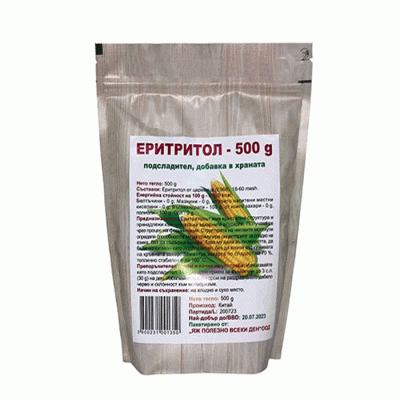 ЕРИТРИТОЛ 500 гр.  / EAT HEALTHY ERYTHRITOL