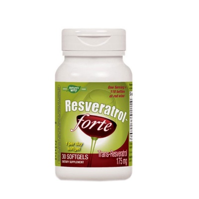 РЕСВЕРАТРОЛ ФОРТЕ капсули 30 броя / NATURE'S WAY RESVERATROL FORTE