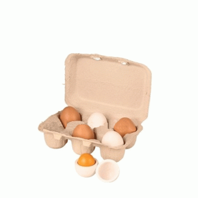 БЕЛУГА ЯЙЦА В КОРА 70827 / BELUGA WOODEN EGGS SET IN BOX