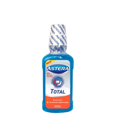 ВОДА ЗА УСТА АСТЕРА TOTAL 300 мл. / AROMA ASTERA TOTAL MOUTHWASH