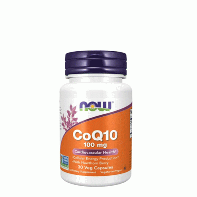 НАУ ФУДС КОЕНЗИМ Q10 капсули 100 мг. 30 броя / NOW FOODS COQ10 ( COENZYME Q 10 )