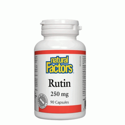 НАТУРАЛ ФАКТОРС РУТИН капсули 250 мг. 90 броя / NATURAL FACTORS RUTIN