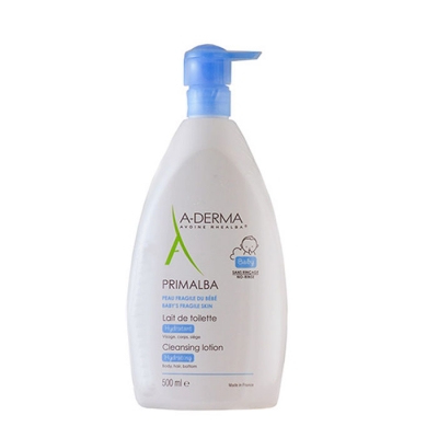 А - ДЕРМА МЛЯКО ЗА ТЯЛО 500 мл. / A-DERMA PRIMALBA BABY GENTLE CLEANSING LOTION