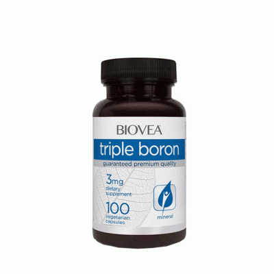 БИОВЕА БОР капсули 3 мг. 100 броя / BIOVEA TRIPLE BORON