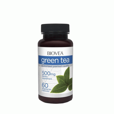БИОВЕА ЗЕЛЕН ЧАЙ капсули 500 мг. 60 броя / BIOVEA GREEN TEA