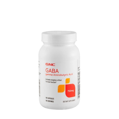 ГАБА капсули 750 мг. 90 броя / GNC GABA
