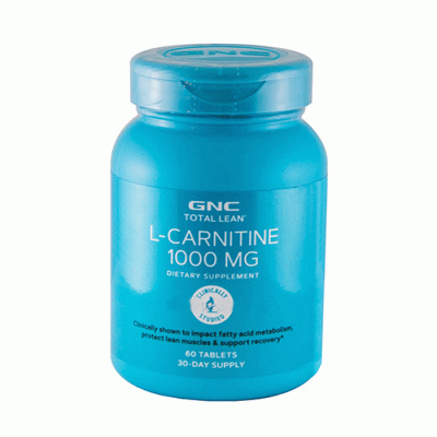 ТОТАЛ ЛИЙН L-КАРНИТИН таблетки 1000 мг. 60 броя / GNC TOTAL LEAN L - CARNITINE