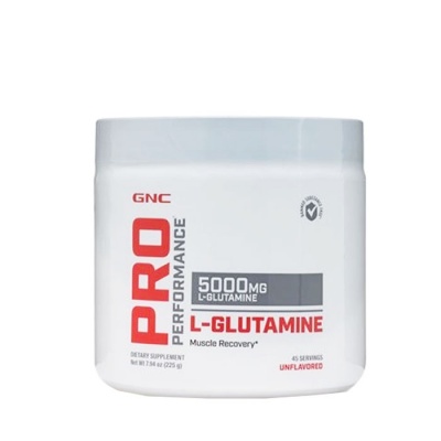 L-ГЛУТАМИН прах 5000 мг.  227 грама / GNC L-GLUTAMINE