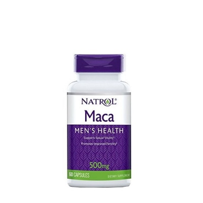 НАТРОЛ МАКА капсули 500 мг. 60 броя / NATROL MACA 500 mg.