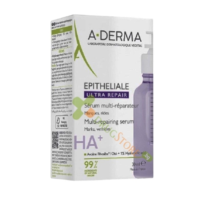 А-ДЕРМА ЕПИТЕЛИАЛ HA+ УЛТРА РИПЕЪР МУЛТИ-ВЪЗСТАНОВЯВАЩ СЕРУМ 30 мл / A-DERMA EPITHELIALE HA+ ULTA REPAIR MULTI-REPAIRING SERUM