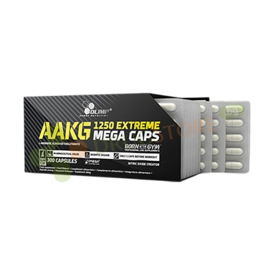 AAKG 1250 ЕКСТРИЙМ МЕГА капсули 300 броя / OLIMP SPORT NUTRITION AAKG 1250 EXTREME MEGA