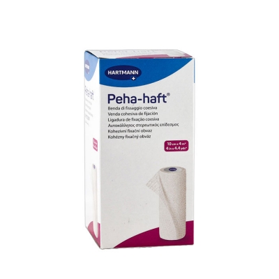 ХАРТМАН PEHA HAFT LATEXFREE ФИКСИРАЩ БИНТ 4 м / 10 см 1 брой / HARTMANN PEHA HAFT LATEXFREE BANDAGE