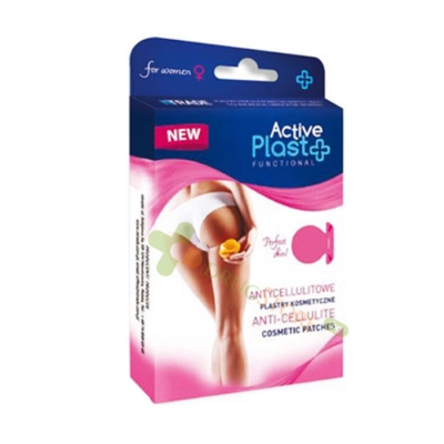 АКТИВ ПЛАСТ АНТИЦЕЛУЛИТНИ ЛЕПЕНКИ 10 броя / ACTIVE PLAST ANTI-CELLULITE COSMETIC PATCHES