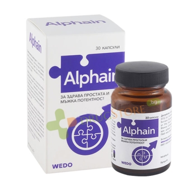 АЛФАИН капсули 30 броя / WEDO ALPHAIN