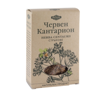 АЛИН ЧАЙ ЧЕРВЕН КАНТАРИОН СТРЪКОВЕ 50 г / ALIN HERBA CENTAURII STEMS