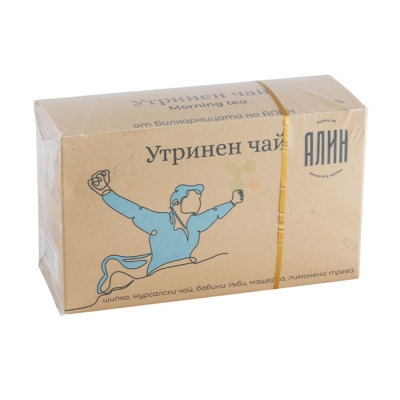 АЛИН УТРИНЕН ЧАЙ филтър 20 броя / ALIN MORNING TEA filter