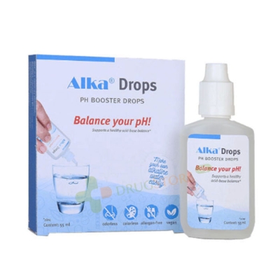 АЛКА КАПКИ ЗА АЛКАЛИЗИРАНЕ НА ВОДА 55 мл / ALKA PH BOOSTER DROPS