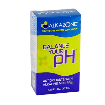 АЛКАЗОН АЛКАЛИЗИРАЩИ МИНЕРАЛНИ КАПКИ 37 мл / ALKAZONE ALKALINE BOOSTER WITH ANTIOXIDANT