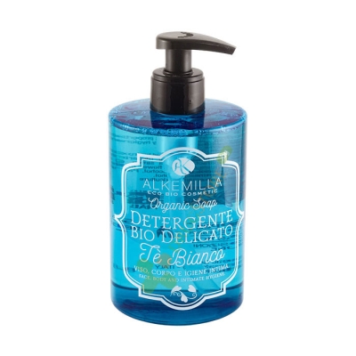АЛКЕМИЛА ДЕЛИКАТЕН ИЗМИВАЩ ГЕЛ С БЯЛ ЧАЙ 500 мл / ALKEMILLA ECO BIO COSMETIC DELICATE WASHING GEL WITH WHITE TEA