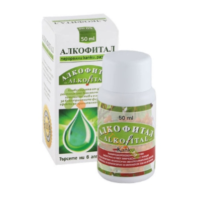 АЛКОФИТАЛ перорални капки, разтвор 50 мл / BIOVITAL ALKOFITAL