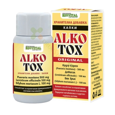 АЛКОТОКС капки 50 мл / BIOVITAL ALKOTOX drops