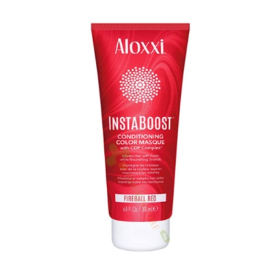 АЛОКСИ ОЦВЕТЯВАЩА МАСКА ЗА КОСА INSTABOOST ЧЕРВЕНА 200 мл / ALOXXI INSTABOOST CONDITIONING COLOR MASQUE FIREBALL RED