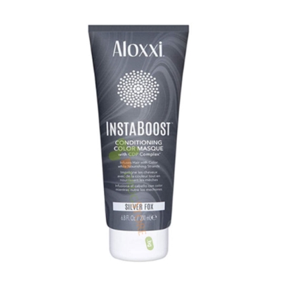 АЛОКСИ ОЦВЕТЯВАЩА МАСКА ЗА КОСА INSTABOOST СРЕБРИСТО СИВО 200 мл / ALOXXI INSTABOOST CONDITIONING COLOR MASQUE SILVER FOX 