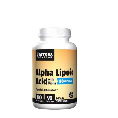 АЛФА ЛИПОЕВА КИСЕЛИНА таблетки 100 мг. 90 броя / JARROW FORMULAS ALPHA LIPOIC ACID