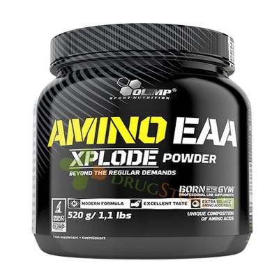 АМИНО ЕАА ЕКСПЛОУД прах 520 г ВКУСОВЕ / OLIMP SPORT NUTRITION AMINO EAA XPLODE FLAVOURS powder