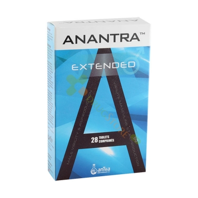 АНАНТРА ЕКСТЕНДЕД ЗА МЪЖЕ таблетки 28 броя / ANIVA INTERNATIONAL ANANTRA EXTENDED FOR MEN